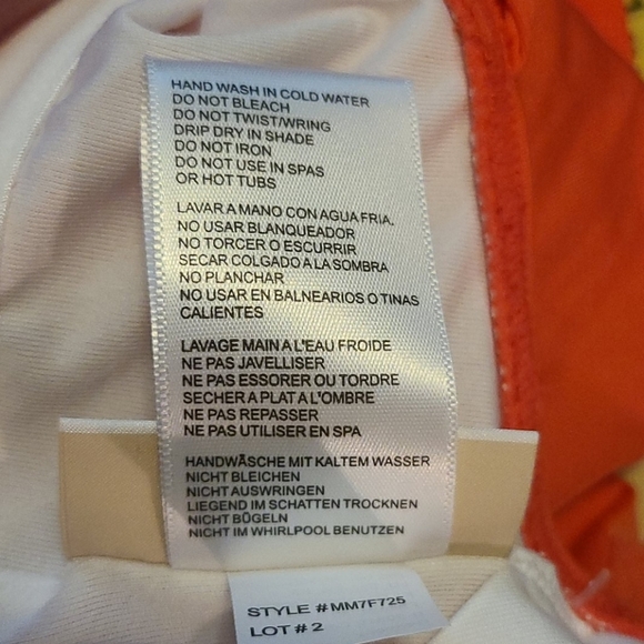 Michael Kors NWT Orange Dress - Ladies Small - Picture 10 of 11